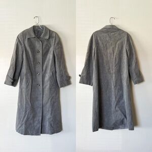 VINTAGE Grazil Spezial Leather Trench Coat
